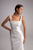 Mika preview photo # 4 Mika Square Neck Mikado Bridal Dress preview photo # 4