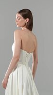 Lizzie preview video # 2 Lizzie Satin A-Line Wedding Dress preview video # 2