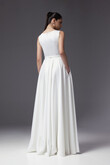 Gabby preview photo # 4 Gabby Minimalist Cowl Neck A-Line Gown preview photo # 4