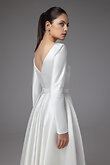 Elizabeth Minimalist Square Neck Dress preview photo # 7