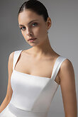 Andrea Top preview photo # 7 Andrea Modern Satin Corset Crop Top preview photo # 7
