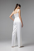 Andrea Top preview photo # 9 Andrea Modern Satin Corset Crop Top preview photo # 9