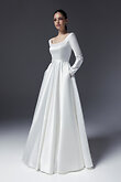 Elizabeth Minimalist Square Neck Dress preview photo # 1