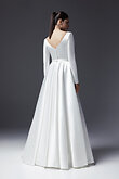 Elizabeth Minimalist Square Neck Dress preview photo # 12