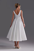 Vlada midi preview photo # 7 Vlada Midi Square Neck Wedding Dress with Pockets preview photo # 7