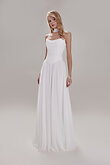 Crystal preview photo # 7 Strapless Chiffon Bridal Set with Corset and Skirt preview photo # 7