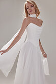 Crystal preview photo # 4 Strapless Chiffon Bridal Set with Corset and Skirt preview photo # 4