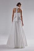Remi Ivory Satin Strapless Corset and Skirt set preview photo # 5