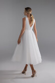 Filici midi preview photo # 6 Filici Minimalist Midi Wedding Dress preview photo # 6