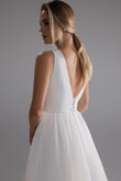 Filici midi preview photo # 5 Filici Minimalist Midi Wedding Dress preview photo # 5