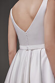 Vlada midi preview photo # 16 Vlada Midi Square Neck Wedding Dress with Pockets preview photo # 16