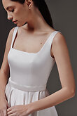 Vlada midi preview photo # 14 Vlada Midi Square Neck Wedding Dress with Pockets preview photo # 14