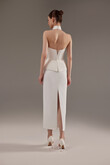 Salma preview photo # 5 Salma Modern Halter Peplum Midi Dress preview photo # 5