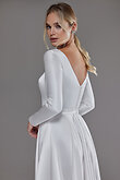 Elizabeth Minimalist Square Neck Dress preview photo # 20