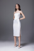 Nina Midi Skirt with Slit preview photo # 3