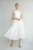 Filici midi preview photo # 12 Filici Minimalist Midi Wedding Dress preview photo # 12