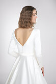 Elizabeth Minimalist Square Neck Dress preview photo # 30
