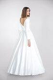 Elizabeth Minimalist Square Neck Dress preview photo # 27