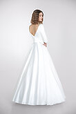 Elizabeth Minimalist Square Neck Dress preview photo # 28