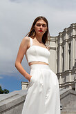 Andrea Top preview photo # 14 Andrea Modern Satin Corset Crop Top preview photo # 14
