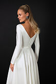 Elizabeth Minimalist Square Neck Dress preview photo # 17