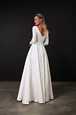 Elizabeth Minimalist Square Neck Dress preview photo # 18