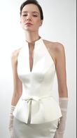 Salma preview video # 7 Salma Modern Halter Peplum Midi Dress preview video # 7