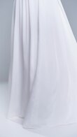 Palmira Modern Strapless Drop Waist Bridal Set preview video # 2