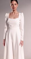 Camilla Square Neck Long Sleeve Midi Dress preview video # 2