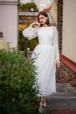 Filici Midi & Blouse preview photo # 18 Filici Midi Dress with Long Sleeve Blouse preview photo # 18