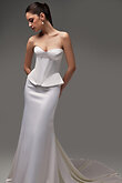 Gina Corset preview photo # 9 Ivory Strapless Peplum Bridal Corset preview photo # 9