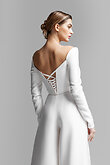 Roxana Corset preview photo # 5 Ivory Off-the-Shoulder Bridal Corset preview photo # 5