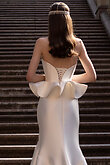 Brielle preview photo # 8 Ivory Fit and Flare Mikado Bridal Gown preview photo # 8