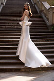 Brielle preview photo # 4 Ivory Fit and Flare Mikado Bridal Gown preview photo # 4
