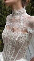Evelyn Cape preview video # 2 Off-White Tulle and Lace Bridal Cape preview video # 2