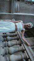 Flavi Ivory Satin Bridal Pants preview video # 2