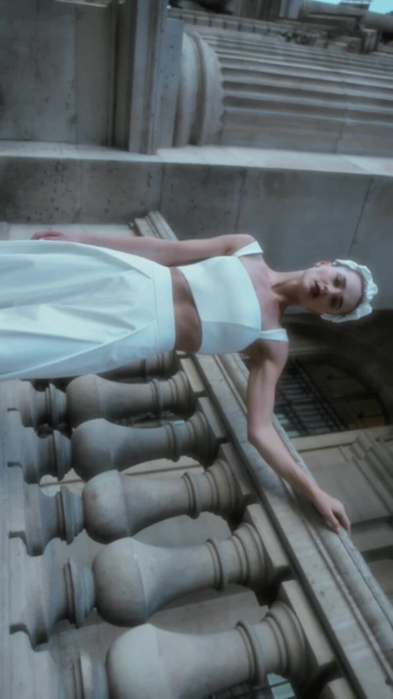 Flavi Ivory Satin Bridal Pants