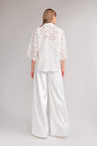 Andrea Pants preview photo # 13 Ivory Satin Bridal Palazzo Pants preview photo # 13