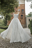 Ruta preview photo # 3 Ruta Square Neck Floral Lace A-Line Wedding Dress preview photo # 3