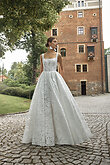 Ruta preview photo # 4 Ruta Square Neck Floral Lace A-Line Wedding Dress preview photo # 4