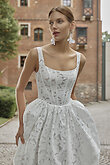 Ruta preview photo # 5 Ruta Square Neck Floral Lace A-Line Wedding Dress preview photo # 5