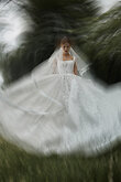 Ruta preview photo # 15 Ruta Square Neck Floral Lace A-Line Wedding Dress preview photo # 15