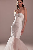 Harmonie Sequined Strapless Mermaid Wedding Dress preview photo # 6