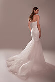 Harmonie Sequined Strapless Mermaid Wedding Dress preview photo # 10