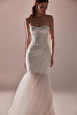 Harmonie Sequined Strapless Mermaid Wedding Dress preview photo # 8