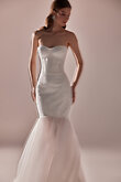 Harmonie Sequined Strapless Mermaid Wedding Dress preview photo # 7