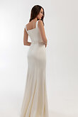 Claudia preview photo # 7 Claudia Square Neck Stretch Satin Mermaid Wedding Dress preview photo # 7