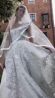 Ruta preview video # 2 Ruta Square Neck Floral Lace A-Line Wedding Dress preview video # 2