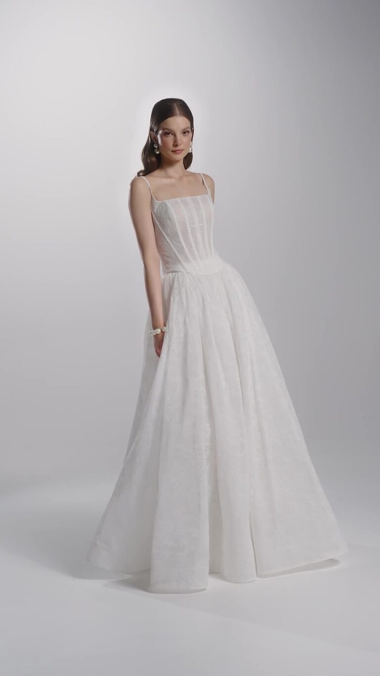 Sadie preview video # 2 Sadie Two-Piece Lace Bridal Set
